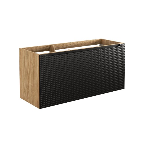 Comad Luxor Black Szafka podumywalkowa 120 cm 3 Drzwi  82-120-3D