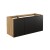 Comad Luxor Black Szafka podumywalkowa 120 cm 3 Drzwi  82-120-3D