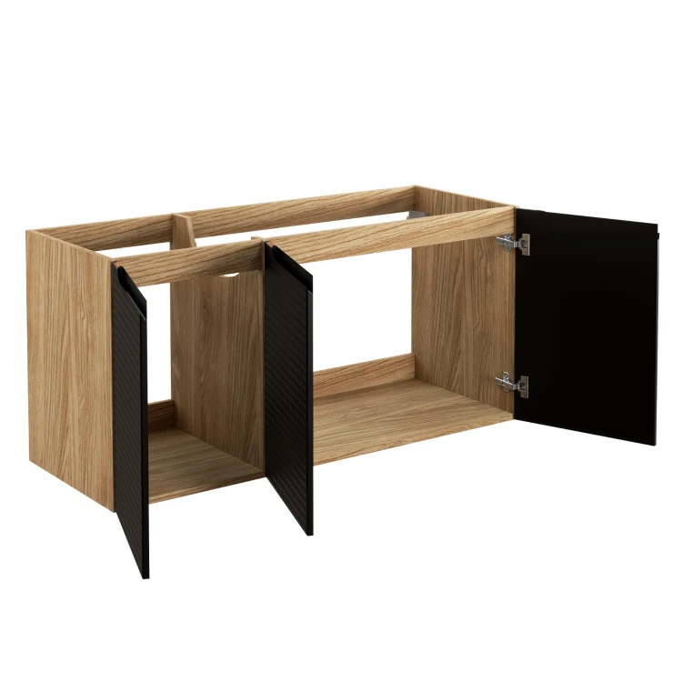 Comad Luxor Black Szafka podumywalkowa 120 cm 3 Drzwi  82-120-3D