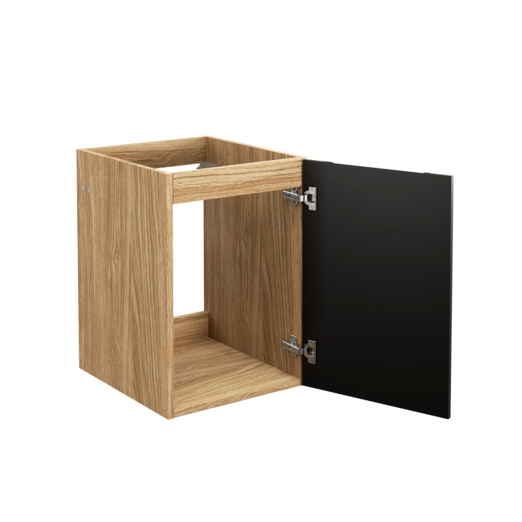 Comad Luxor Black Szafka Pod Blat 40 cm 1 Drzwi  81-40-1D