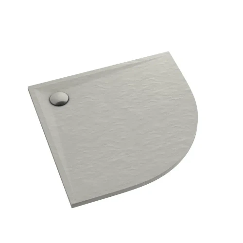 Schedline Libra Cement Stone brodzik (cementowy kamień) półokrągły 80x80 cm 3SP.L1O-8080/CT/ST