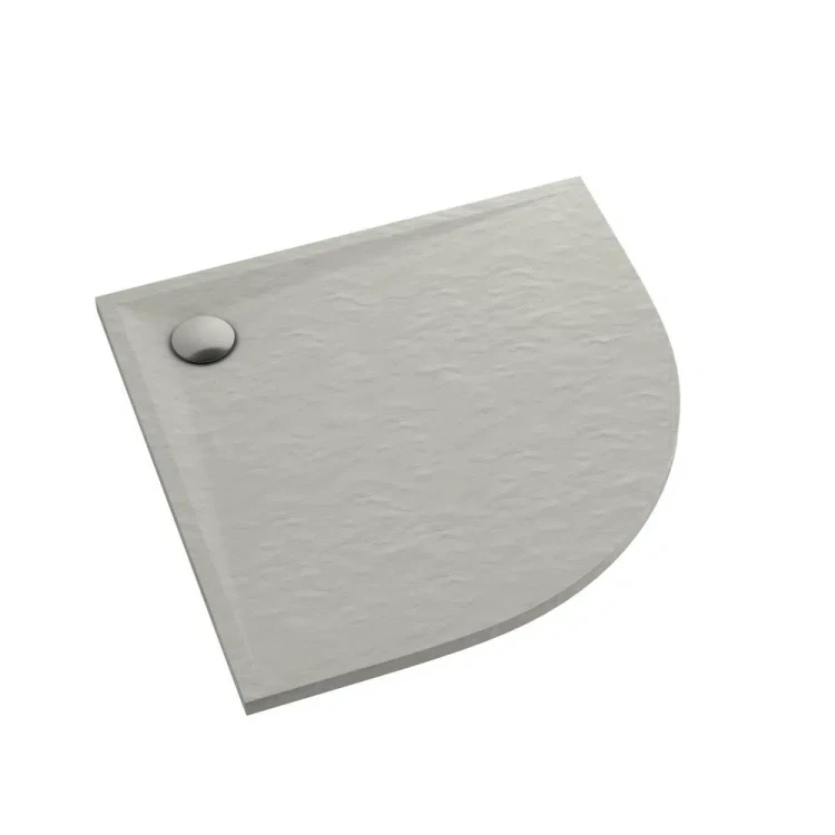 Schedline Libra Cement Stone brodzik (cementowy kamień) półokrągły 80x80 cm 3SP.L1O-8080/CT/ST