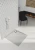 Schedline Libra Cement Stone  (cementowy kamień) brodzik kwadrat 80x80 cm 3SP.L1K-8080/CT/ST