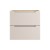 Comad Luxor Beige Szafka pod umywalkę 60 cm 2 Szuflady 82-60-2S