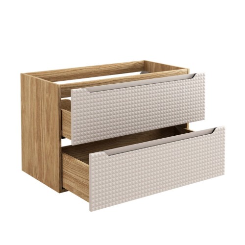 Comad Luxor Beige Szafka pod umywalkę 60 cm 2 Szuflady 82-60-2S