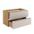 Comad Luxor Beige Szafka pod umywalkę 80cm 2 szuflady 82-80-2S