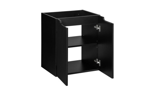 COMAD Nova Black Szafka pod umywalkę 50cm 2 drzwi D2 82-50-2D