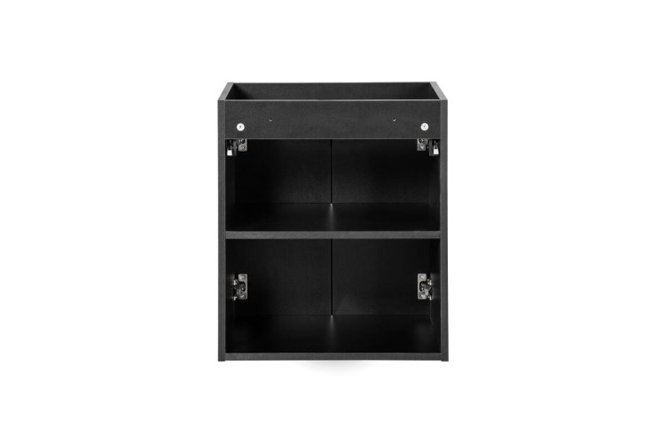 COMAD Nova Black Szafka pod umywalkę 50cm 2 drzwi D2 82-50-2D
