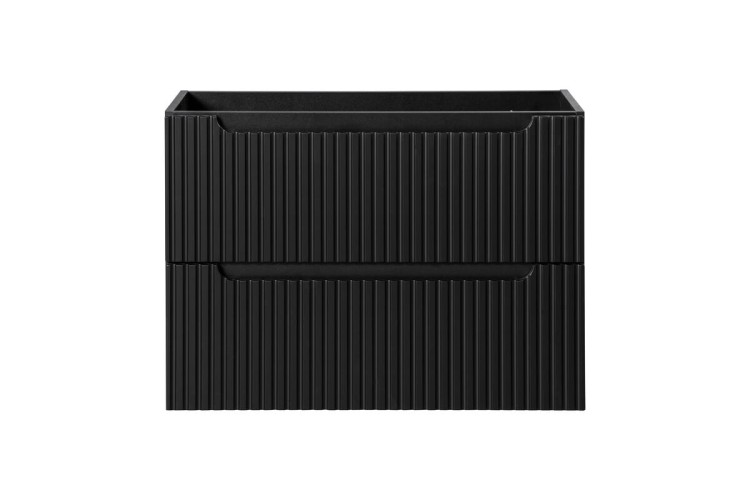 COMAD Nova Black Szafka pod umywalkę 60cm 2 szuflady D2 82-60-2S