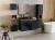 COMAD Nova Black Szafka pod umywalkę 60cm 2 szuflady D2 82-60-2S