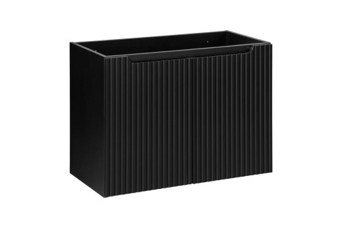 COMAD Nova Black Szafka pod umywalkę 60cm 2 drzwi D2 82-60-2D