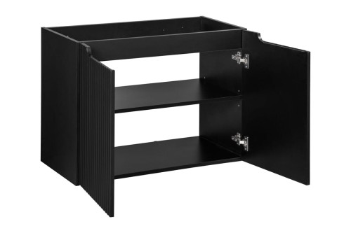 COMAD Nova Black Szafka pod umywalkę 60cm 2 drzwi D2 82-60-2D