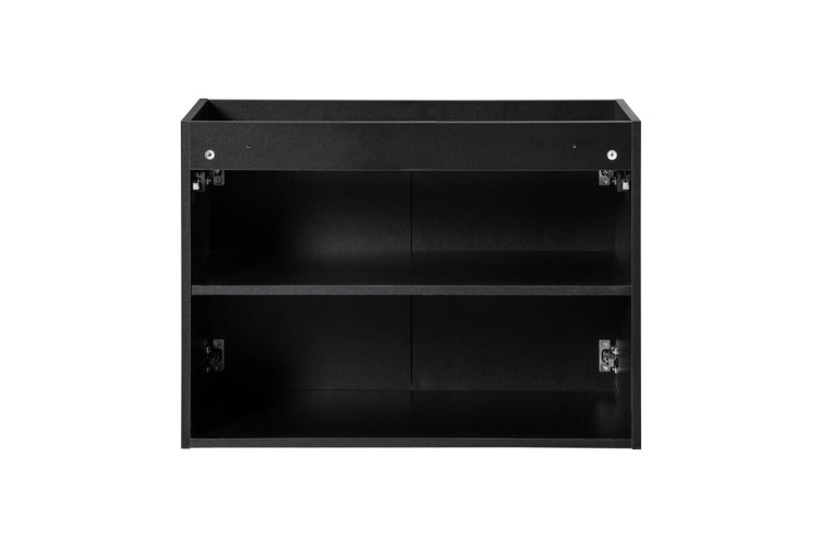 COMAD Nova Black Szafka pod umywalkę 80cm 2 drzwi D2 82-80-2D