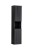 COMAD Nova Black Szafka wysoka 2 drzwi 80-03-2D(W80-02D)