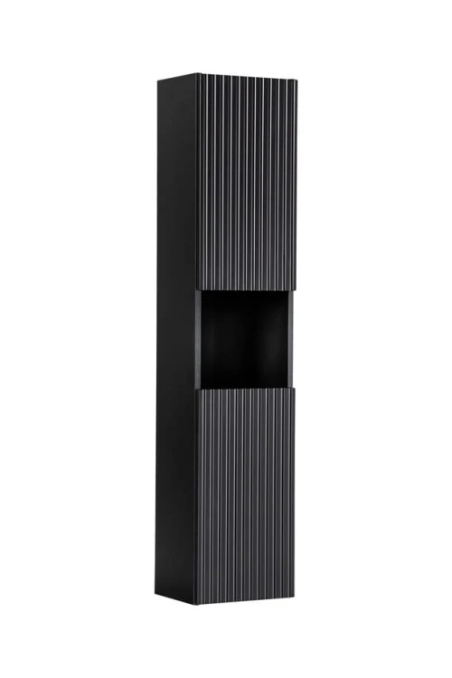 COMAD Nova Black Szafka wysoka 2 drzwi 80-03-2D(W80-02D)