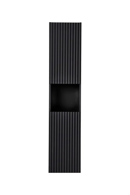 COMAD Nova Black Szafka wysoka 2 drzwi 80-03-2D(W80-02D)