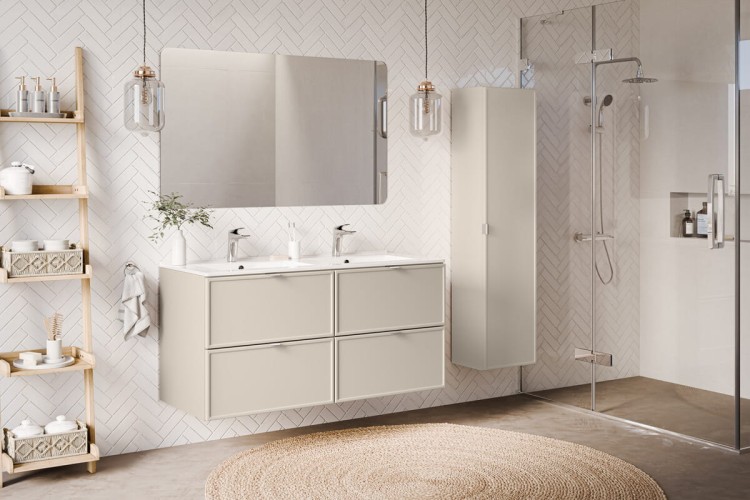 Comad Szafka wysoka 1 drzwi BELLA CASHMERE 80-35-1D