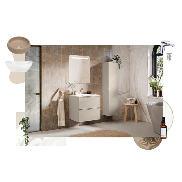 Comad Szafka pod umywalkę 120cm 3 Drzwi BELLA CASHMERE 82-120-46-3D
