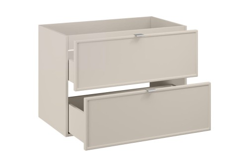 Comad Szafka pod umywalkę 80 cm 2 szuflady BELLA CASHMERE 82-80-46-2S