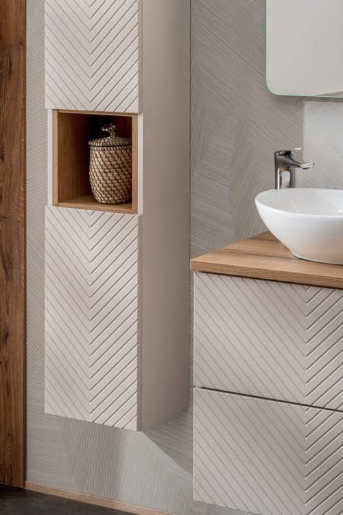 Comad Szafka wysoka 2 drzwi VIVA CASHMERE 80-03-2D