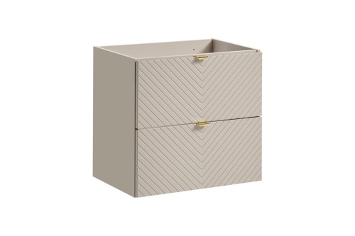 Comad Szafka pod umywalkę 60cm 2 szuflady VIVA CASHMERE 82-60-2S