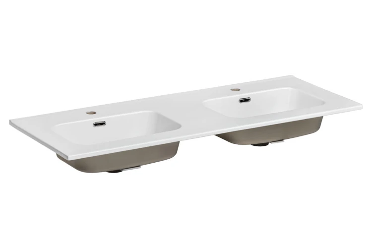 Comad Umywalka meblowa dwukomorowa 120cm GO 120D-8095