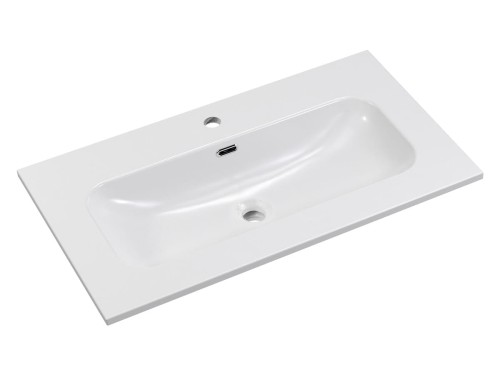 Comad Umywalka meblowa jednokomorowa 80 cm FLY WHITE GLOSS UM 80-46 DP ( E-8073-80 )