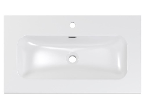 Comad Umywalka meblowa jednokomorowa 80 cm FLY WHITE GLOSS UM 80-46 DP ( E-8073-80 )