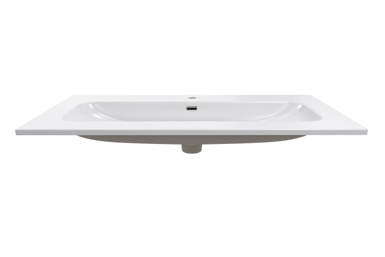 Comad Umywalka meblowa jednokomorowa 100cm FLY WHITE GLOSS UM 100-46 DP ( E-8073-100 )