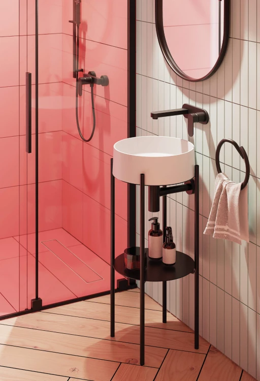 Deante Ścianka prysznicowa walk-in 100 cm - przesuwna KTJ_N30R