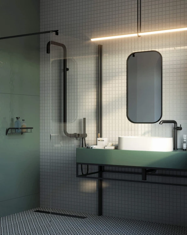 Deante Ścianka prysznicowa / walk-in systemu Kerria Plus 110 cm KTS_N31P