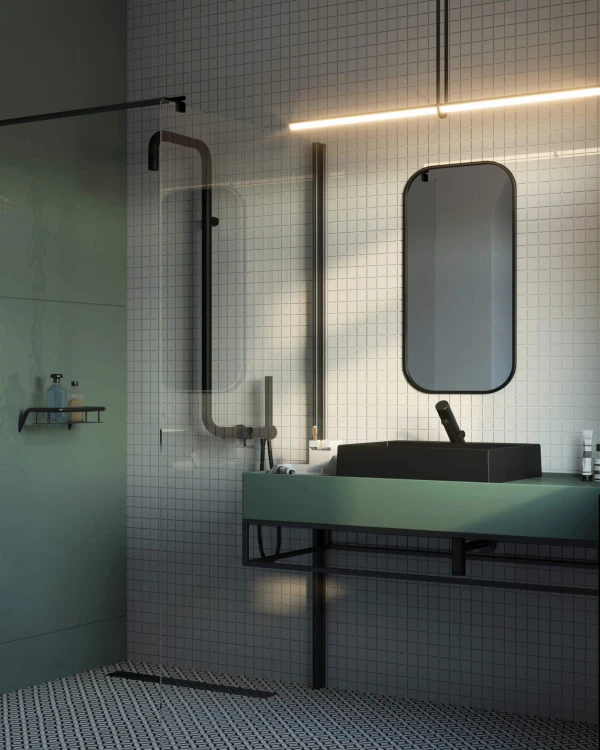 Deante Ścianka prysznicowa / walk-in systemu Kerria Plus 110 cm KTS_N31P