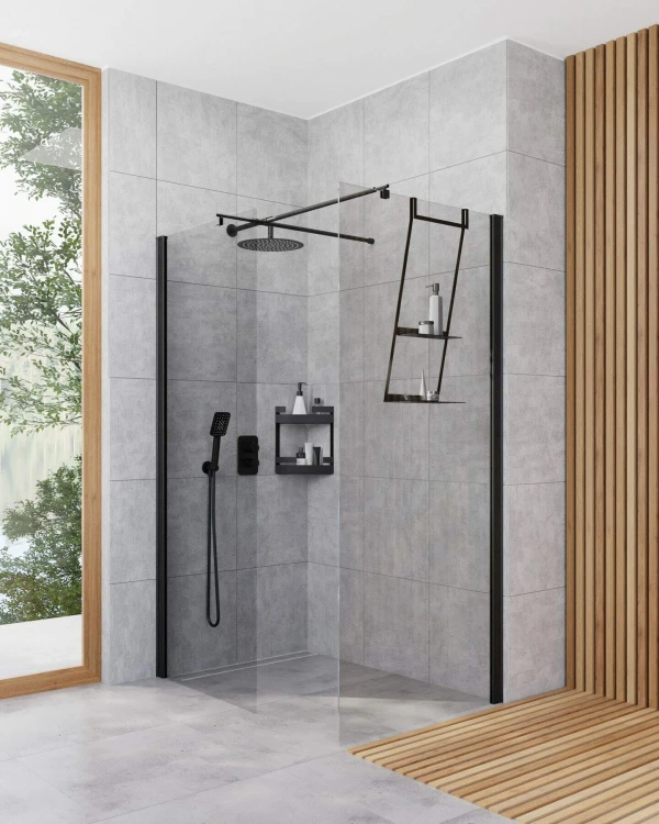 Deante Ścianka prysznicowa / walk-in systemu Kerria Plus 90 cm KTS_N39P