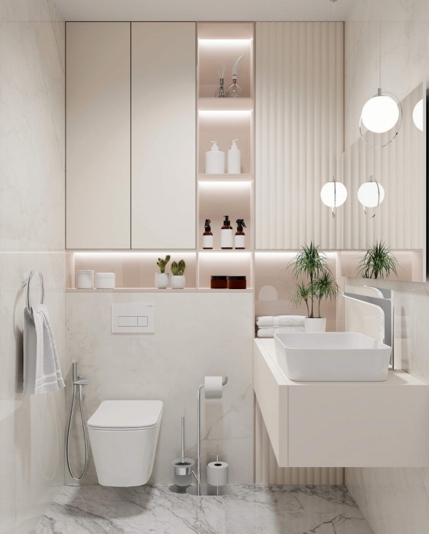 Deante Hiacynt New Zestaw WC podtynkowy 6 w 1 CDYA6ZPW