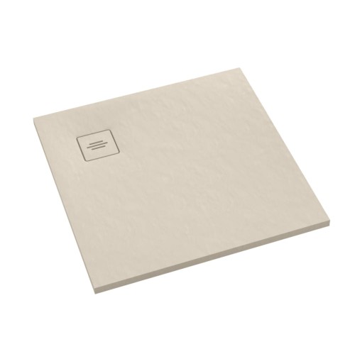 Schedline Protos Cashmere Stone brodzik kwadratowy 100 cm 3SP.P1K-100100/PK/ST-M1/PK/ST