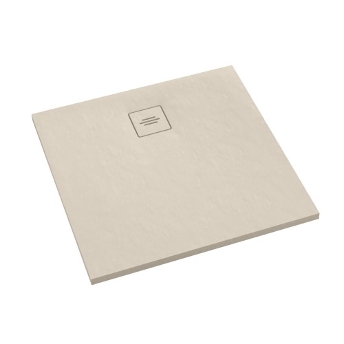 Schedline Protos Cashmere Stone brodzik kwadratowy 80 cm 3SP.P2K-8080/PK/ST-M1/PK/ST