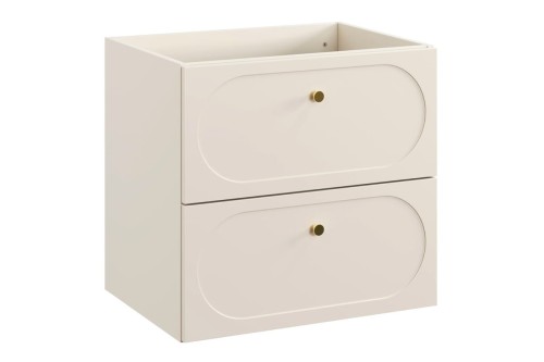 Comad Szafka pod umywalkę 60cm 2 szuflady DONNA SAND 82-60-46-2S