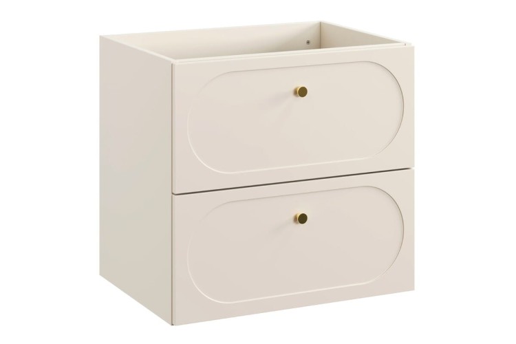 Comad Szafka pod umywalkę 60cm 2 szuflady DONNA SAND 82-60-46-2S