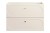 Comad Szafka pod umywalkę 80 cm 2 szuflady DONNA SAND 82-80-46-2S