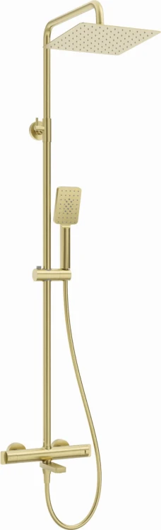 Deante Therm Deszczownica z baterią wannową termostatyczną NAC_R1HT