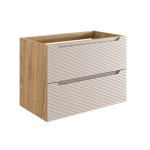 Comad Szafka pod umywalkę 90cm 2 szuflady  OCEAN BEIGE 82-90-2S