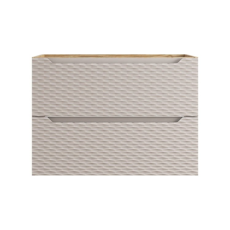 Comad Szafka pod umywalkę 90cm 2 szuflady  OCEAN BEIGE 82-90-2S
