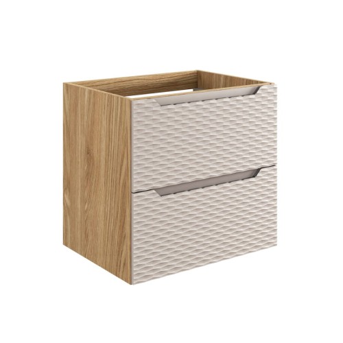 Comad Szafka pod umywalkę 60cm 2 szuflady  OCEAN BEIGE 82-60-2S