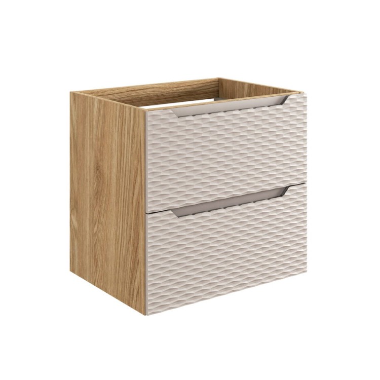 Comad Szafka pod umywalkę 60cm 2 szuflady  OCEAN BEIGE 82-60-2S