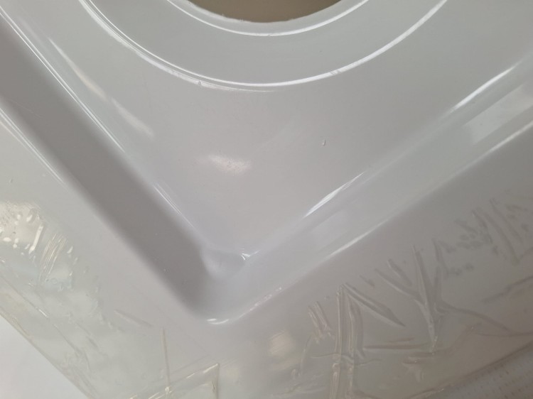 Wyprzedaż Schedpol  brodzik pieciokątny 80x80x12 cm Wyrób II gatunek - IBS694