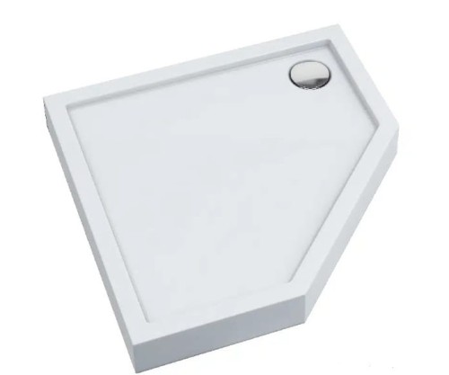 Wyprzedaż Schedpol  brodzik pieciokątny 80x80x12 cm Wyrób II gatunek - IBS711