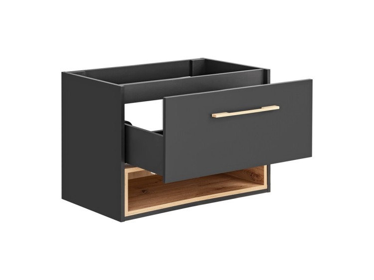Comad Szafka pod umywalkę 80 cm 1 szuflada BORNEO COSMOS 821 FSC