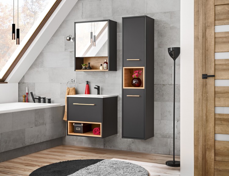 Comad Szafka pod umywalkę 60 cm 1 szuflada BORNEO COSMOS 820 FSC