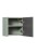 Comad Szafka Górna Qubik 30x30cm 1 Drzwi LINE REED GREEN D 83-30-1DQ