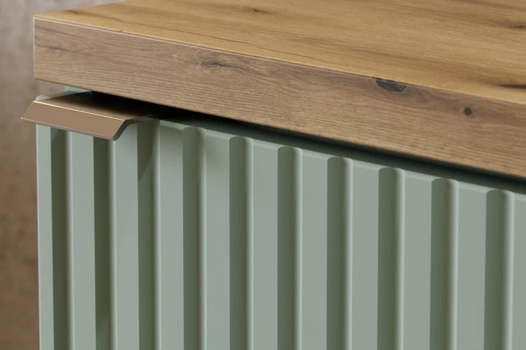 Comad Szafka pod blat 30cm 1 drzwi LINE REED GREEN D 81-30-1D